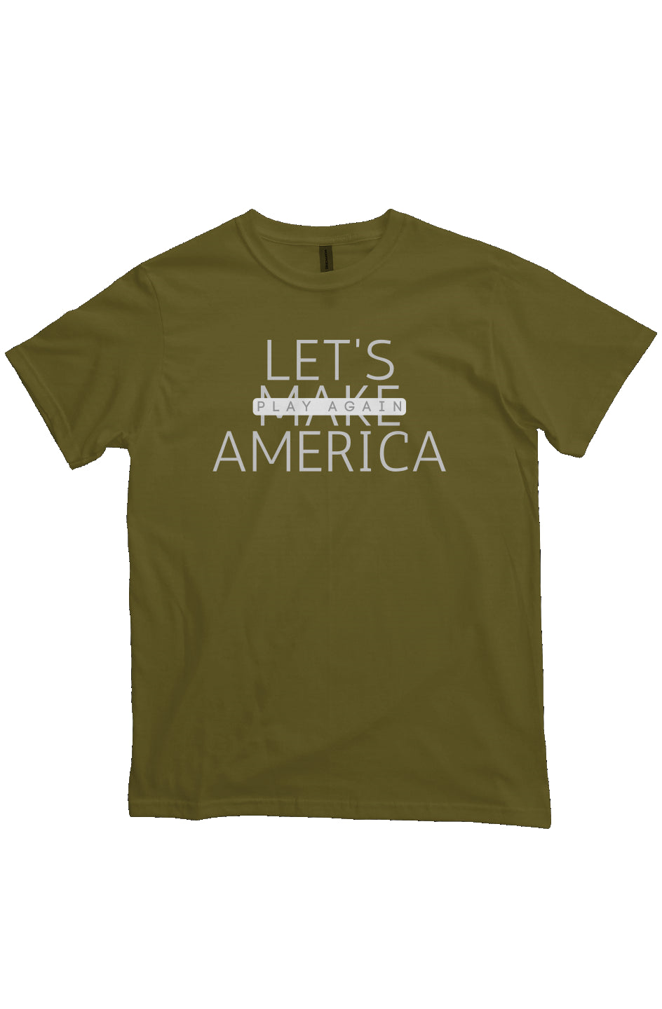 Organic cotton T Shirt: Let's Play!