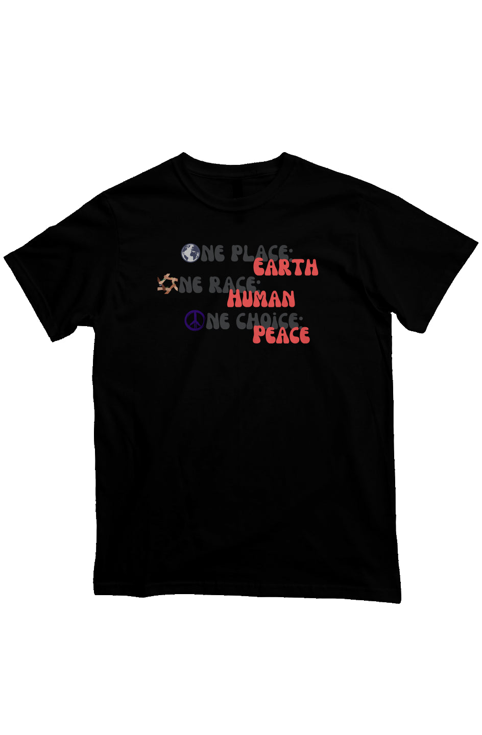 Organic Cotton T Shirt: One Place